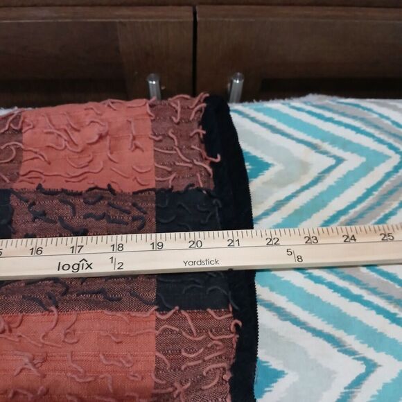 Vintaqge One Direction Womens Gingham Checkered Fringe Cropped Jacket. - Picture 9 of 9